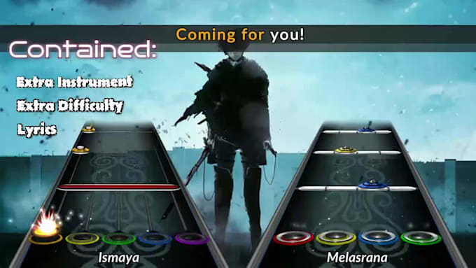 make clone hero chart in a cool way