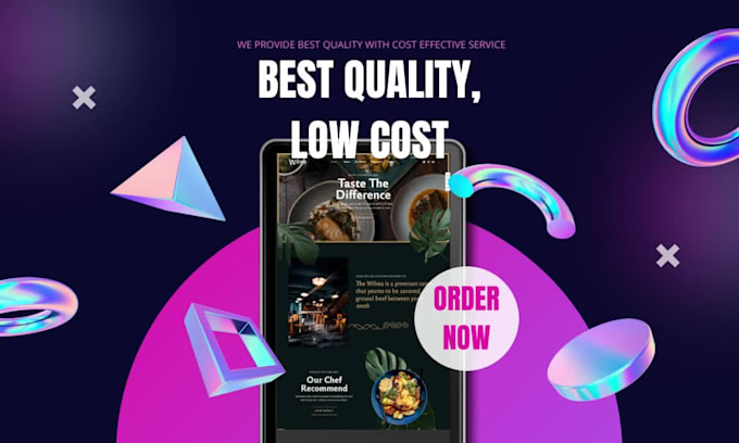 develop responsive wordpress website design or professional blog website design