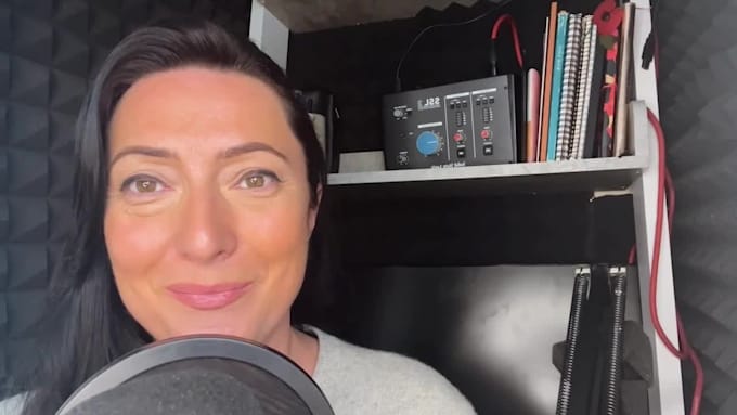 provide an elearning training voice over