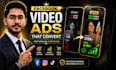 create viral facebook video ads, dropshipping ad, ai ugc ad, creative tiktok ads