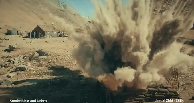 create realistic vfx explosions and destruction