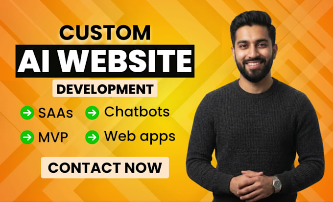 build your custom ai saas mvp and web application