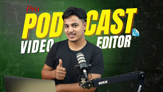 do podcast video editing, podcast intro video editing