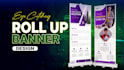 design a roll up banner for your business
