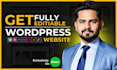 do wordpress website development, responsive website redesign