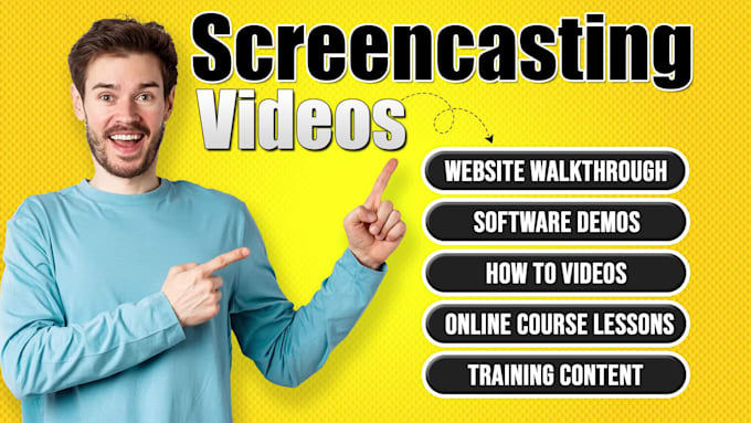 do the screencast tutorial videos for business and youtube