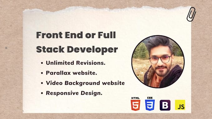 Be your front end or a full stack web developer by Zoxabbasi | Fiverr