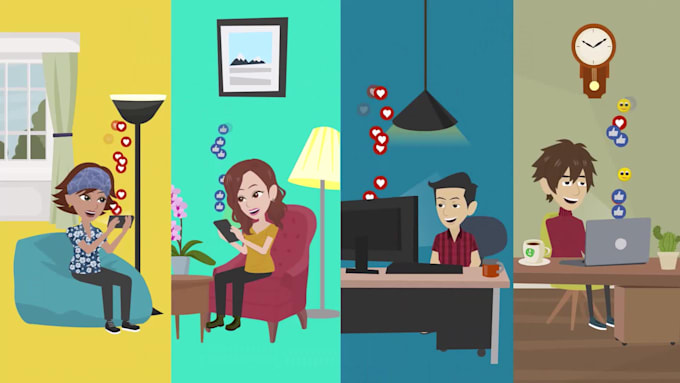 Top 10! I will create an animated marketing video in 24 hours  for $70