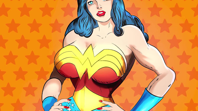 draw your own comic superhero character, sfw or nsfw