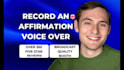 record your affirmation voice over in a calm british accent