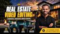 turn raw property footage into pro real estate videos