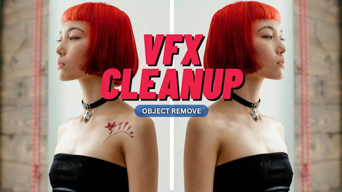 do vfx cleanup, replacement, and object removal for video