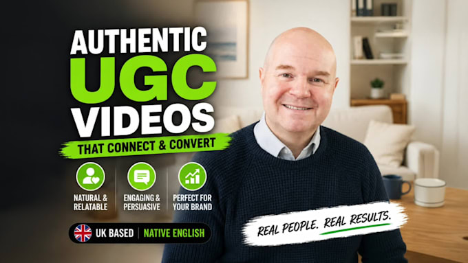 create authentic ugc actor content creator videos