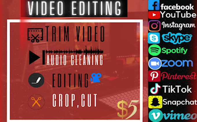 trim, cut, merge video, add a transition for you