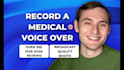record your british medical or pharmaceutical voice over