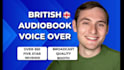 narrate your audiobook to acx standards with a male british uk accent voice over