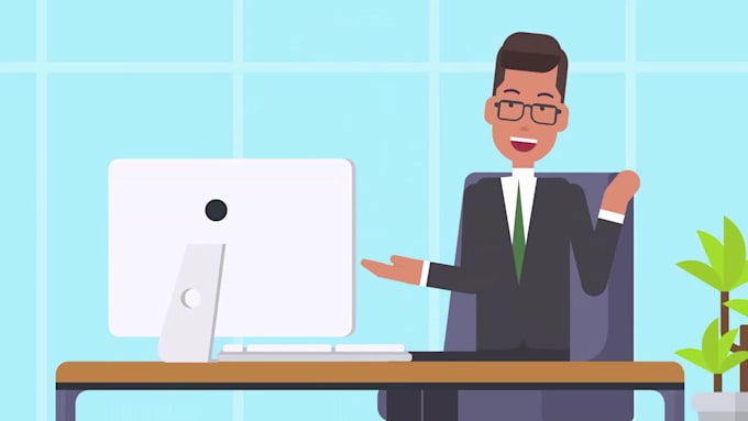 create a custom 2d animated explainer video or commercial
