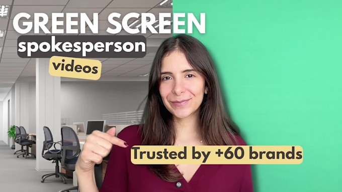 be your female spokesperson video actress in  spanish or english