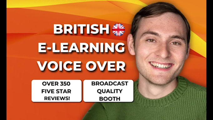 record british male elearning and corporate presentation voiceover narrations