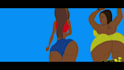 create a 2d cartoon animated music video