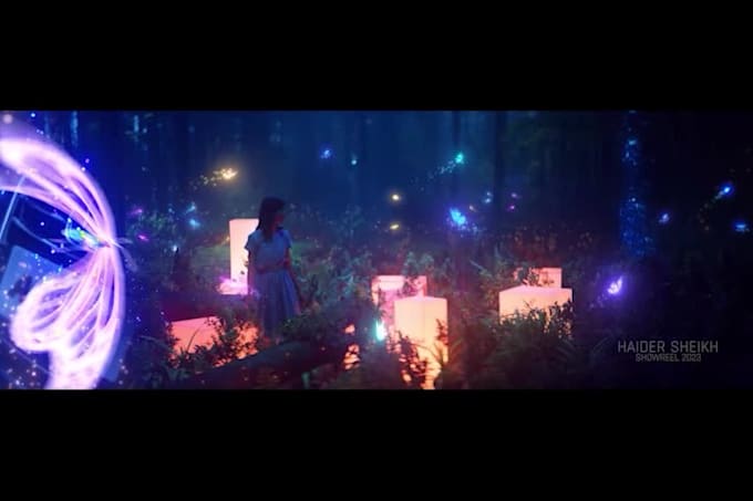 do professional vfx compositing, green screen and cleanup