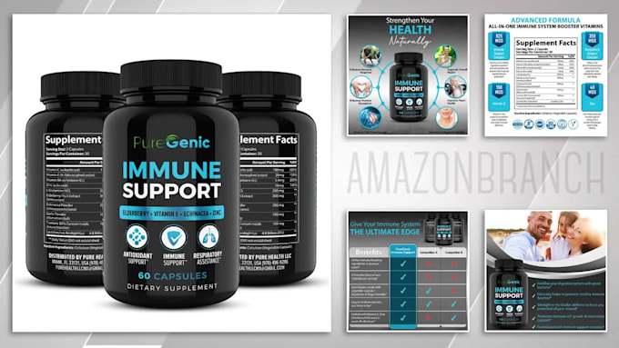 design high converting amazon listing images and premium a plus content