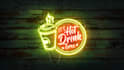 do neon logo or neon sign or neon gif