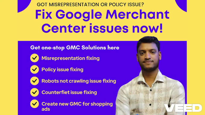 fix misrepresentation issue of google merchant center for dropshipping