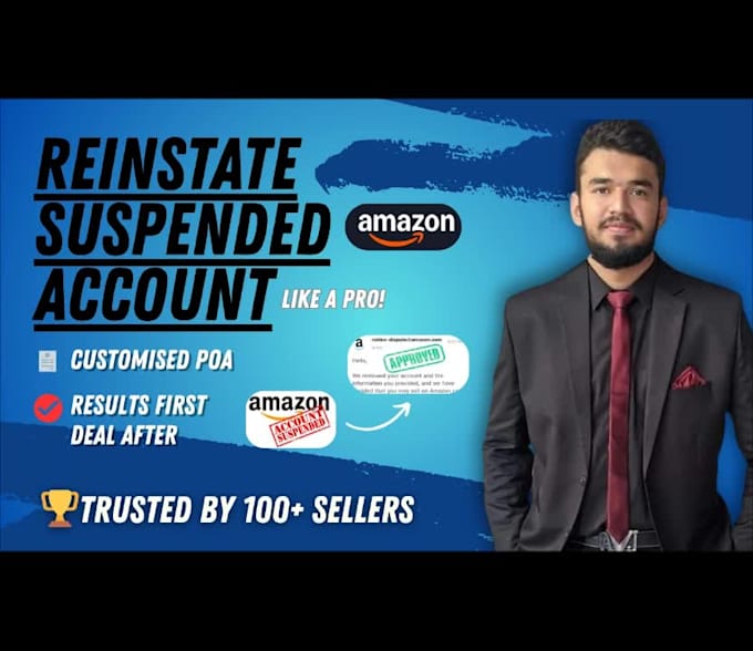 write amazon poa for amazon account reinstatement and amazon suspension