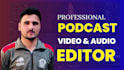 do podcast video and audio editing, zoom podcast editing