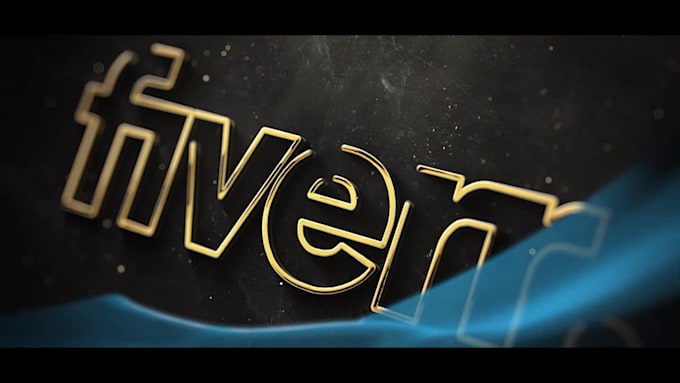 custom luxury logo animation intro video