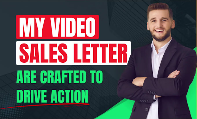 create sales video or video sales letter, vsl