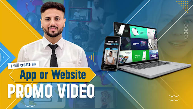 create an app promo, website, saas promo video