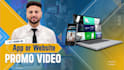 create an app promo, website, saas promo video