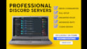 setup a professional discord server