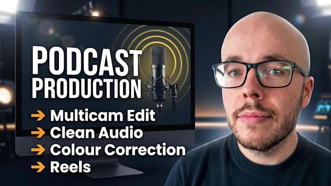 professionally produce and edit your podcast