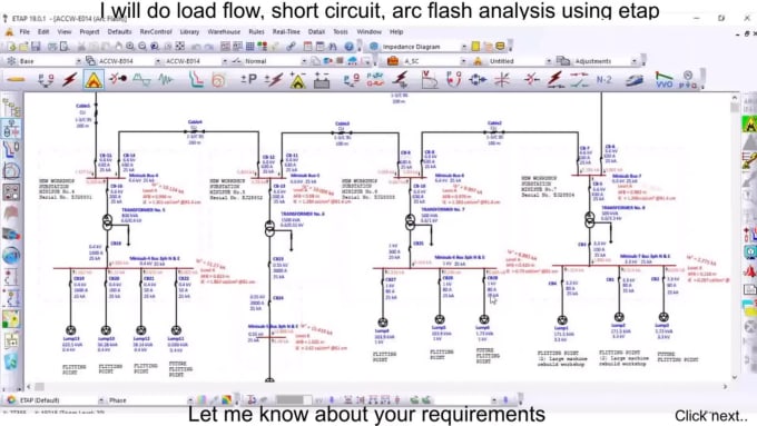 Do Electrical Power System Analysis Using Etap 19 To Etap 22 By ...