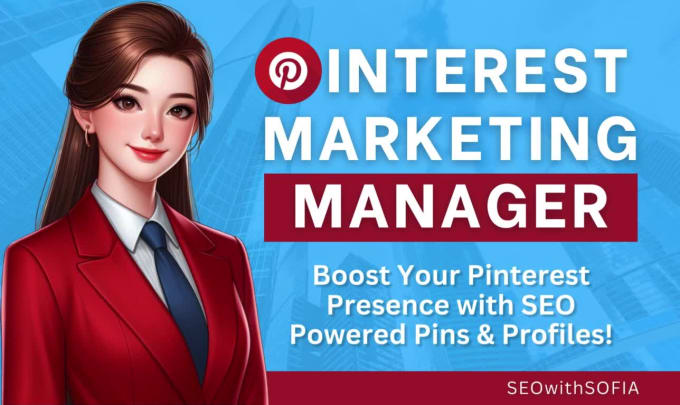 manage your pinterest account with SEO optimized pins and boards