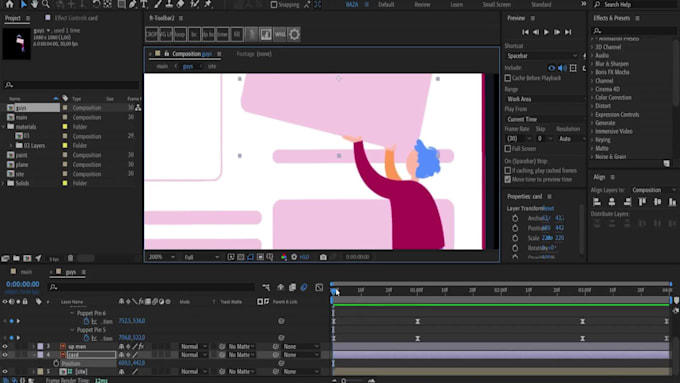 create a diverse animation that you need