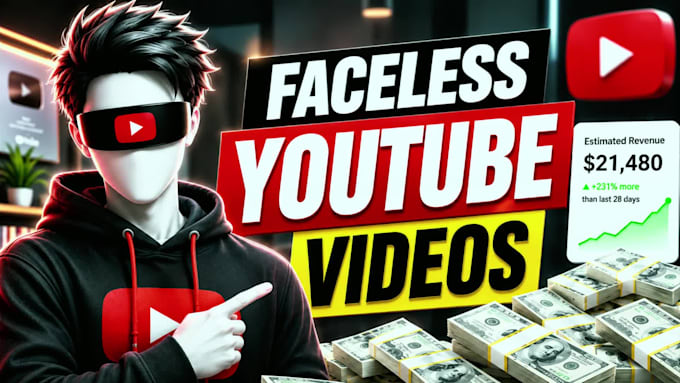 create viral faceless youtube video