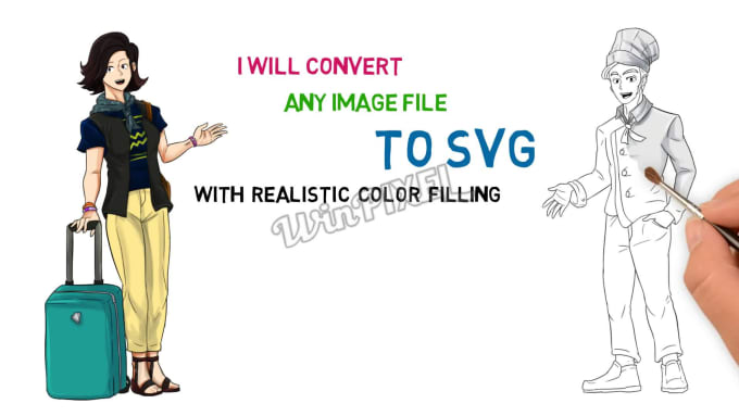 Download Convert any image file to svg with realistic color filling ...