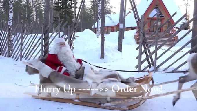 create a heartwarming christmas music video