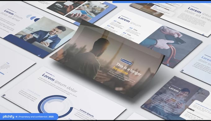 design professional and editable presentation templates