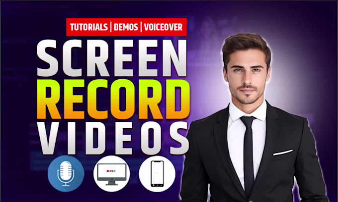 do screen record and screencast videos for apps and websites