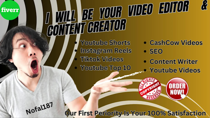 be your short video editor for  youtube, instagram reels, tiktok, shorts