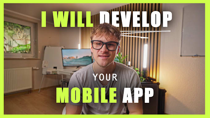 develop a modern mobile app for android and ios