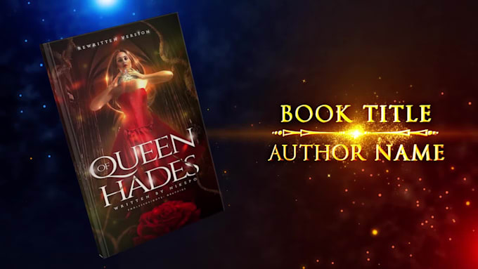 Top 5! I will create an epic cinematic book trailer video  for $30