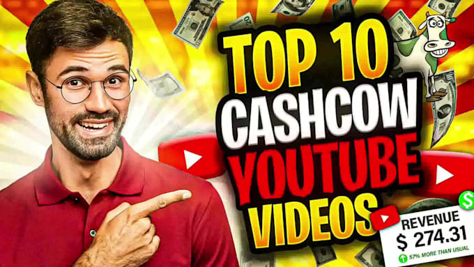 create cash cow youtube, cash cow video for cash cow channel