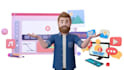 make 3d animated whiteboard animation video for sales and explainer