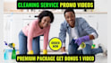 do residential commercial cleaning service promo video